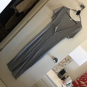 Gray Maxi Dress